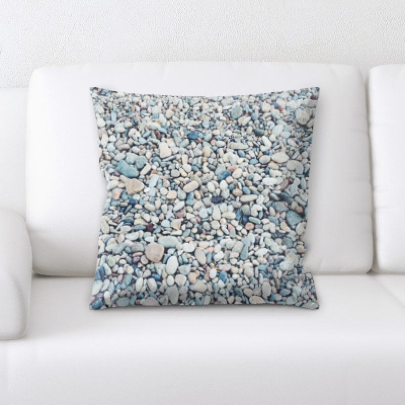 Flat Aerial Shots Microsuede Reversible Throw Pillow