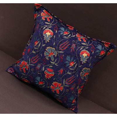 Coussin rectangulaire en chenille