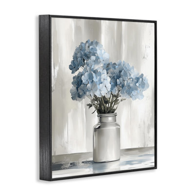 «Blue Cottage Hydrangeas Giclee Art», conception par Annabelle Hall