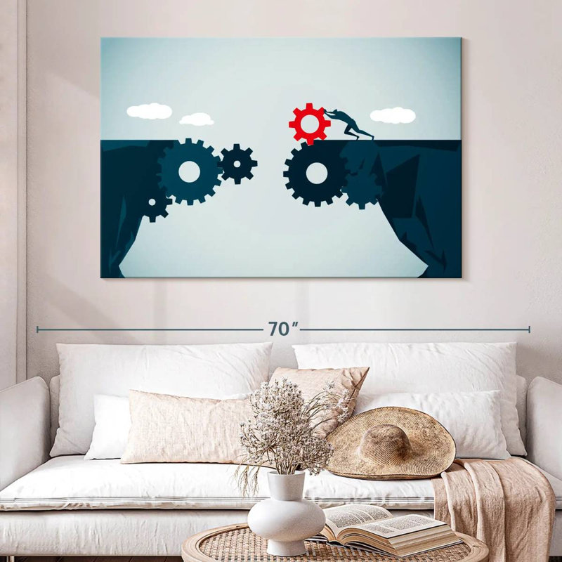 Innovative Bridge, 34" H x 51" W