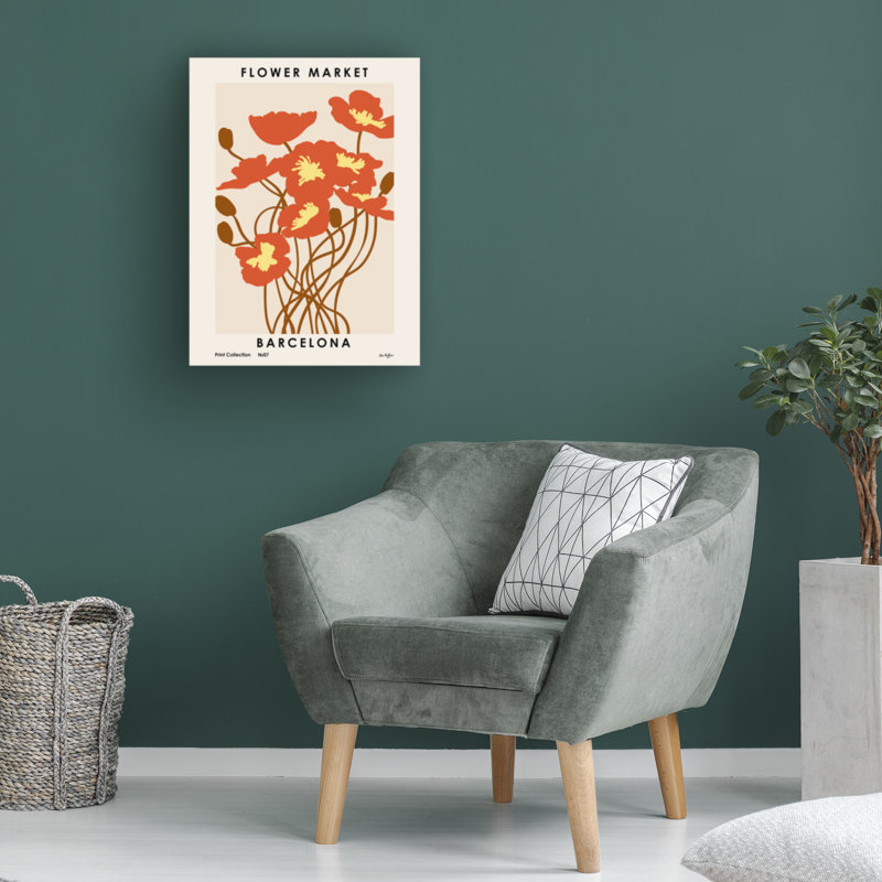 Marché aux fleurs NKTN. Art sur toile Barcelona