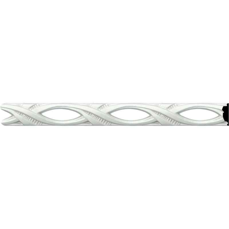 Moulure percée Medway H 1 po x l 96 po x P 1/2 po