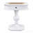 White Finish Game Table