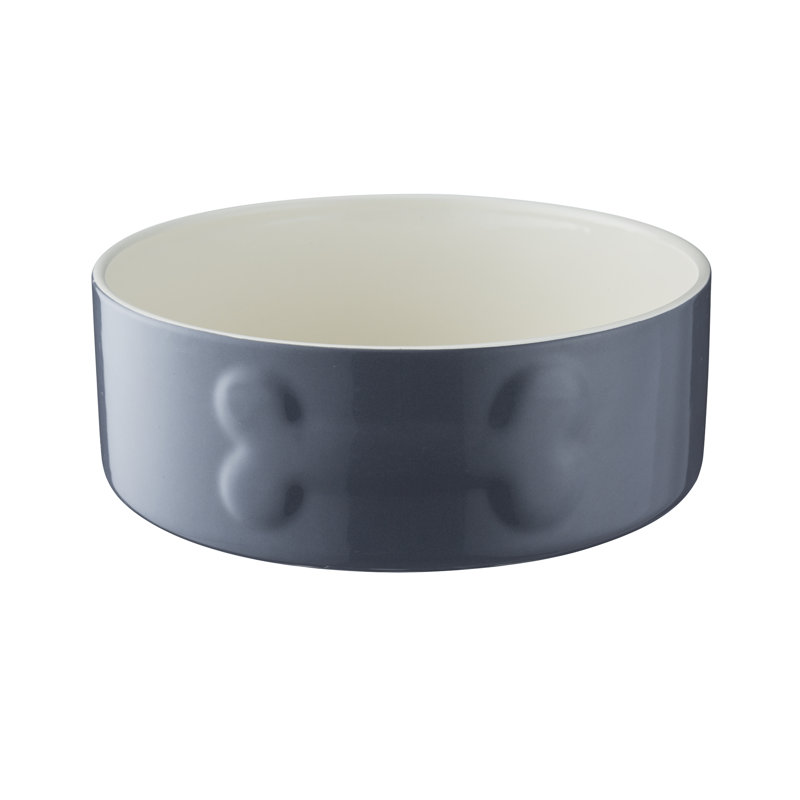 Colour Mix Dog Bowls 20cm, Grey