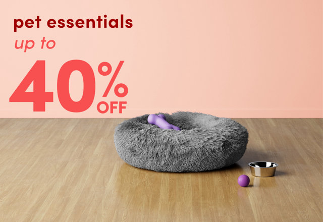 pet essentials clearance