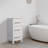 Brescia 12" Freestanding Bathroom Side Cabinet with 3 Drawers-1117629425