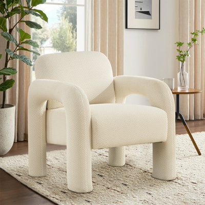 Fauteuil d'appoint rembourré 31 po de large