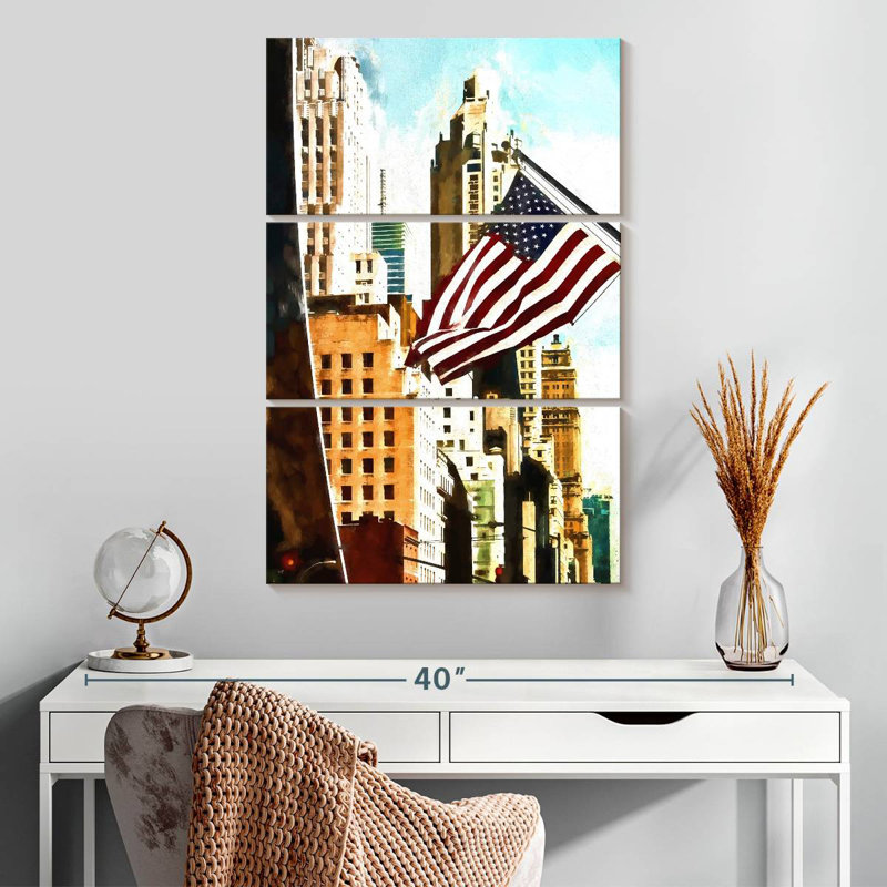 Borges NYC Pride, 32" H x 20" W