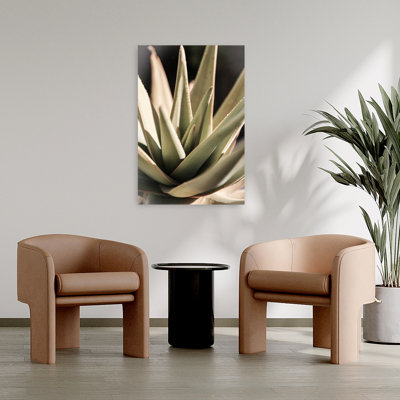 Art contemporain contemporain avec cactus
