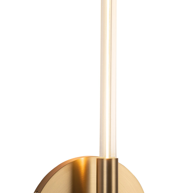 Motif 1 - Light LED Wall Sconce, 14.88" H x 4.63" W x 1.75" D