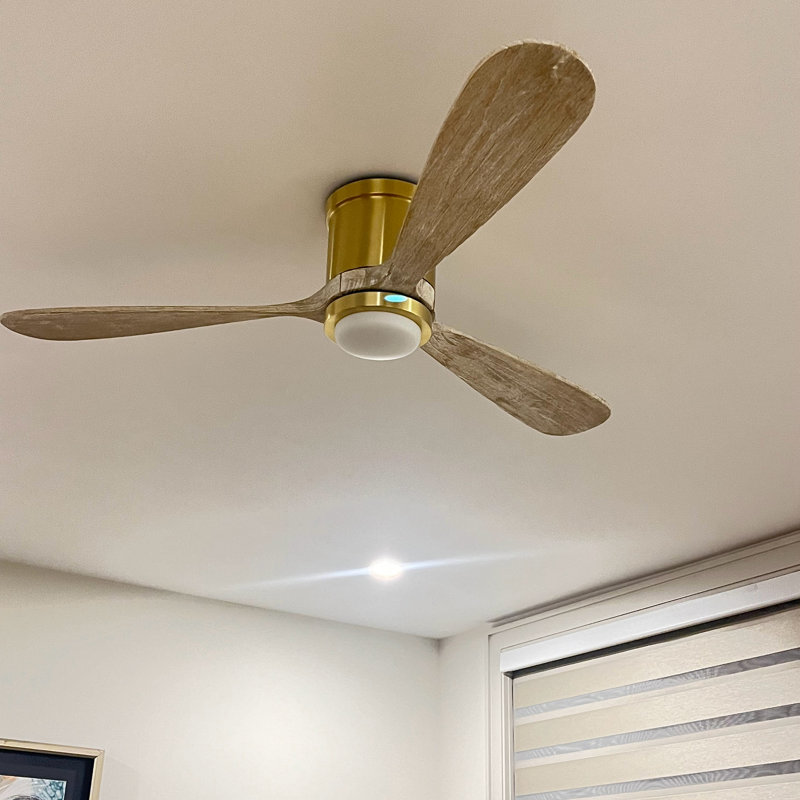Ventilateur de plafond à 52 pales 52 po avec télécommande et éclairage inclus Ariell