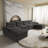 6-Piece 141'' Upholstered U-Shape Sectional
