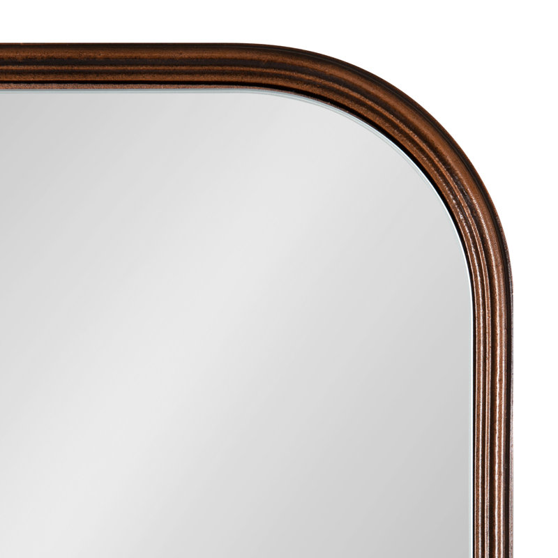 Engineered Wood NA Mirror, Bronze