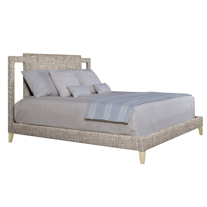 Miles Solid Wood Storage Bed, Queen, F1392-Zinc, Ash Gray
