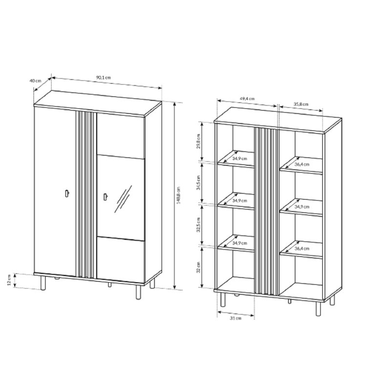 Munroe Display Cabinet