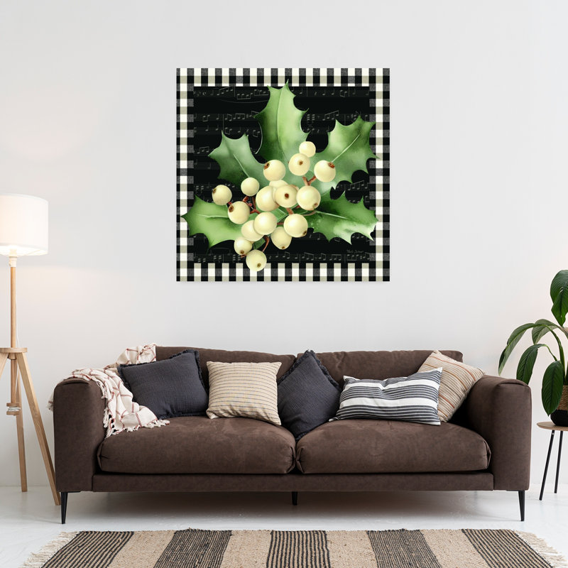 Country Charm Holly, art contemporain, H 36 po x l 36 po