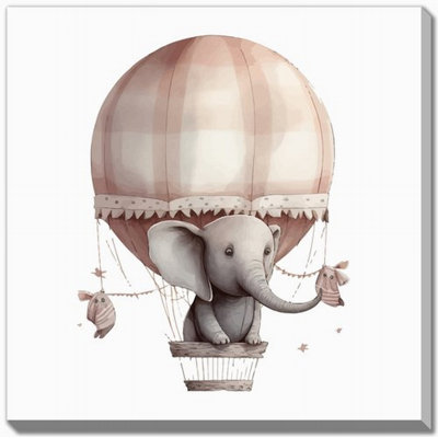 Elephant Canvas Wall Art