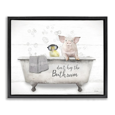 " Don't Hog Bathroom "