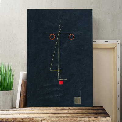 Portrait of an Artist by - Wrapped Canvas - Framed Print
