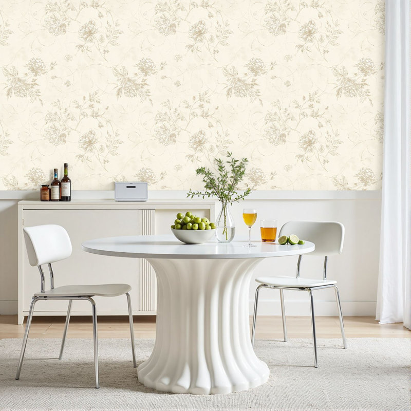 Papier peint auto-adhésif Boho Farmhouse, 117.96" L x 23.6" W