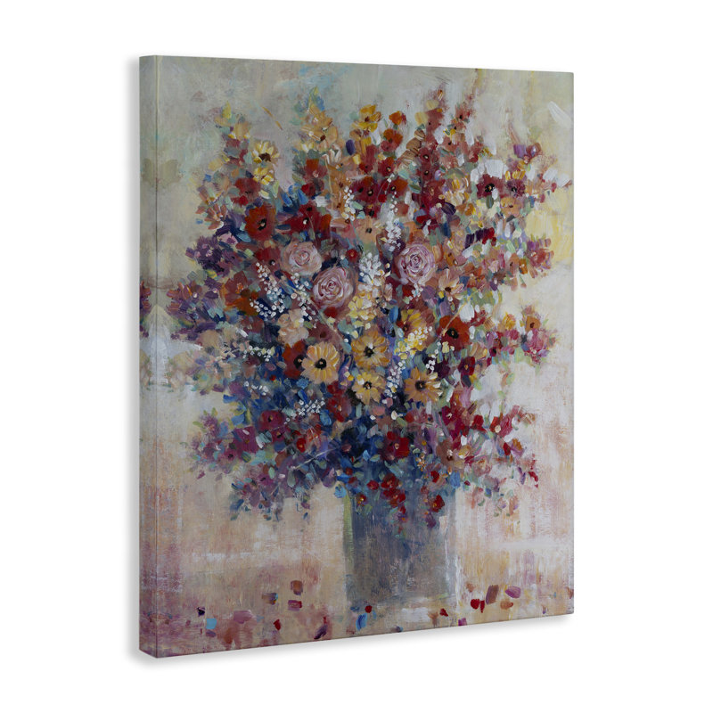 Art mural sur toile Bright & Bold, design par Tim Ottoole, H 30 po x l 24 po