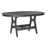 Berlin Gardens Harbor Tropical Aruba Blue 64″ Oblong Dining Table