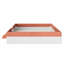 Lit rembourré avec clôture, 2 marches et lumières DEL intelligentes-819313408-819313534