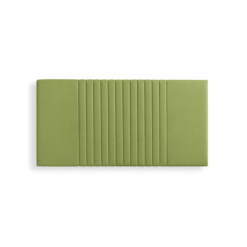 Upholstered Headboard, Small Double (4'), Green