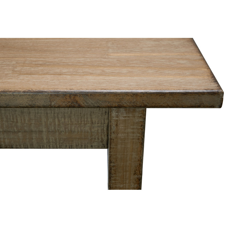 Camptown 36" Wide Small Console Table, Antique Natural