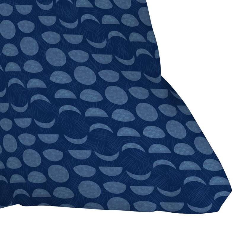  Geometric Shape Polyester Indoor/Outdoor Throw Pillow, 20" x 20"