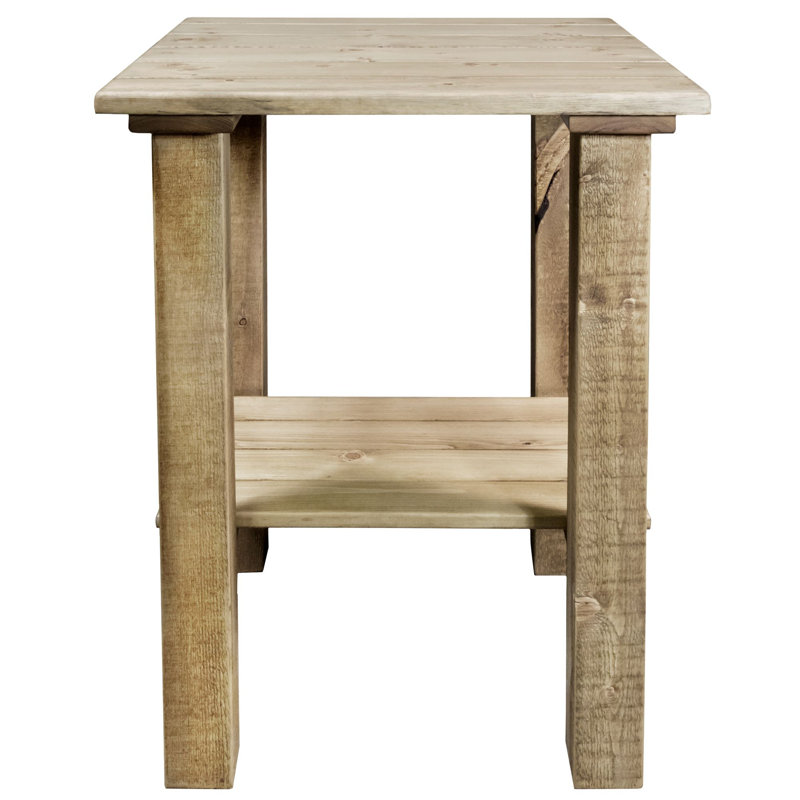 Table d'appoint Markevus, Brun