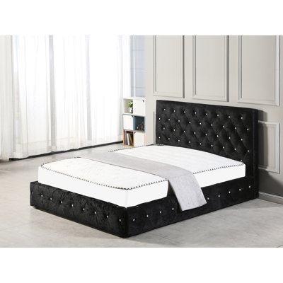 Lackey Upholstered Ottoman Storage Bed