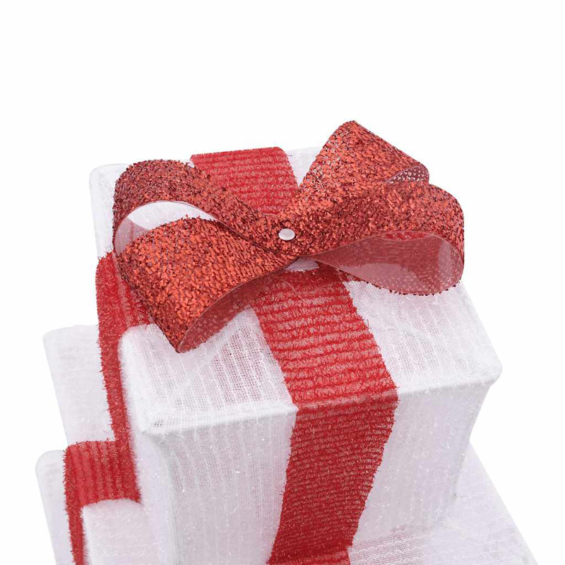 Christmas Decorative Accent, White/Red