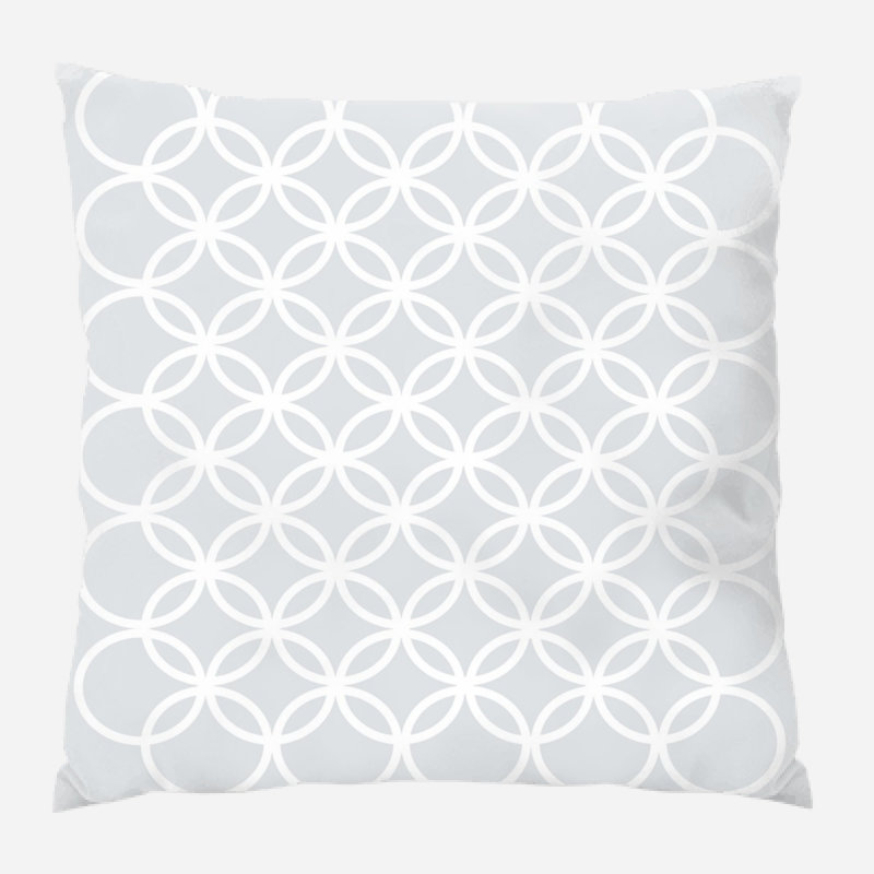 Coussin décoratif géométrique