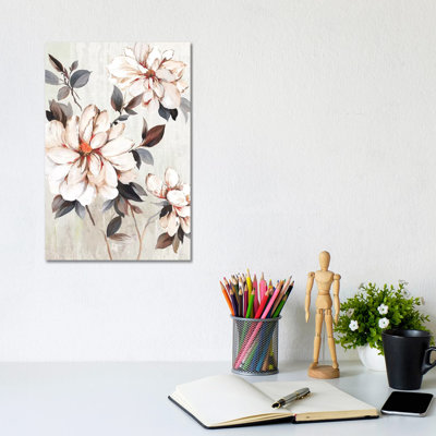 Growing Floral by Allison Pearce - Wrapped Canvas Painting