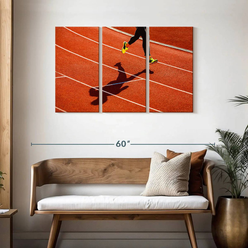 Levitating Runner, 28" H x 45" W