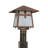 Rustic Lodge Frosted Lantern Head