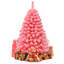Arbre de Noël rose en pin et cachemire-1128094686