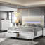 Commode, finition blanc perle