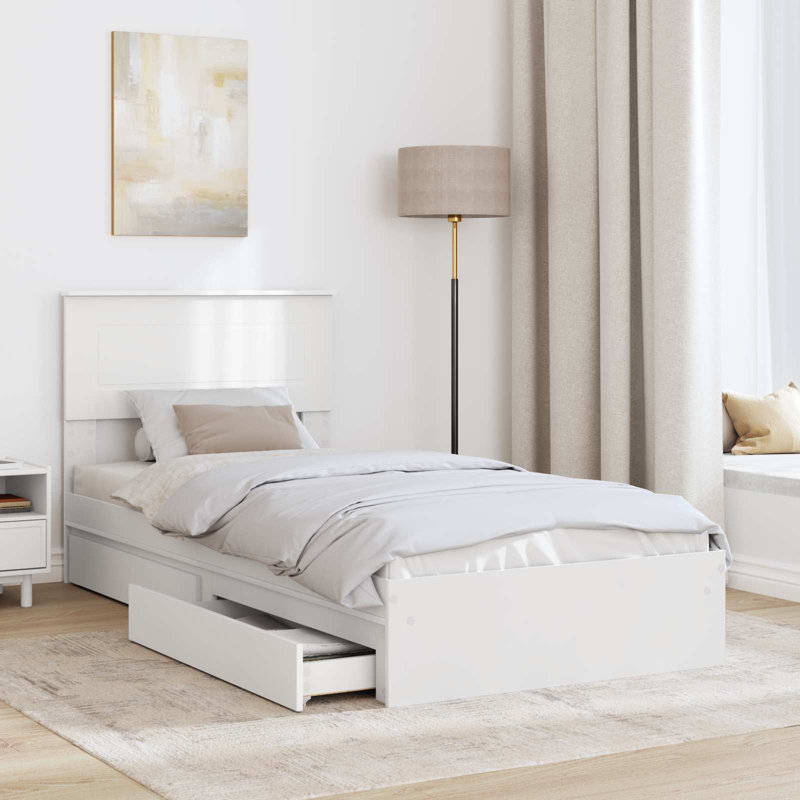 Bed, Small Single (2'6), White