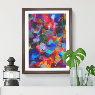 Dynamic Change Abstract - Single Picture Frame Painting