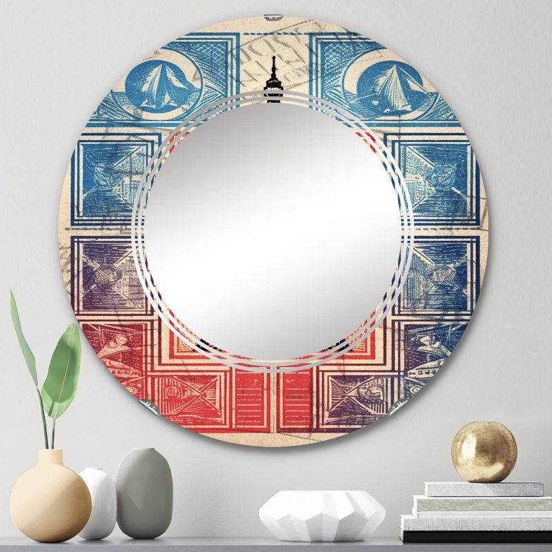 Miroir mural Chaida, 24 po x 24 po