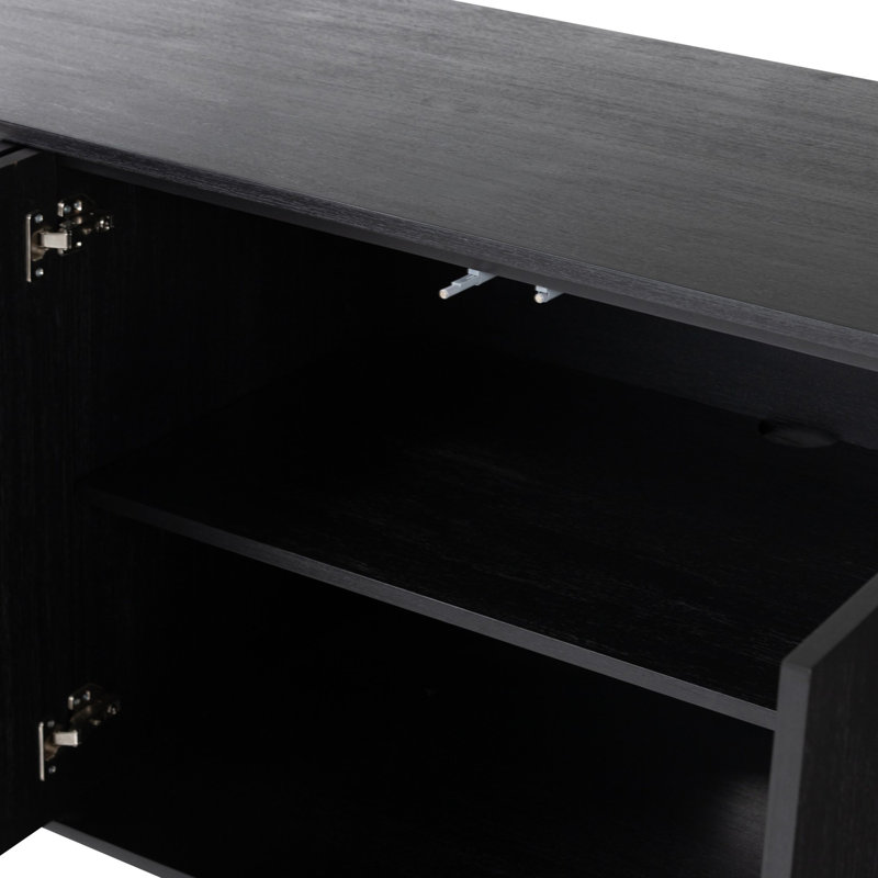 Paden Sideboard, Aged Black Acacia
