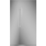Monogram Premium Column Pair: 18" W Freezer Column + 24" W Refrigerator Column, Panel Ready