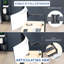 Vivo Single Ultrawide Monitor Extra Tall Desk Mount For Computer Screens To 49"