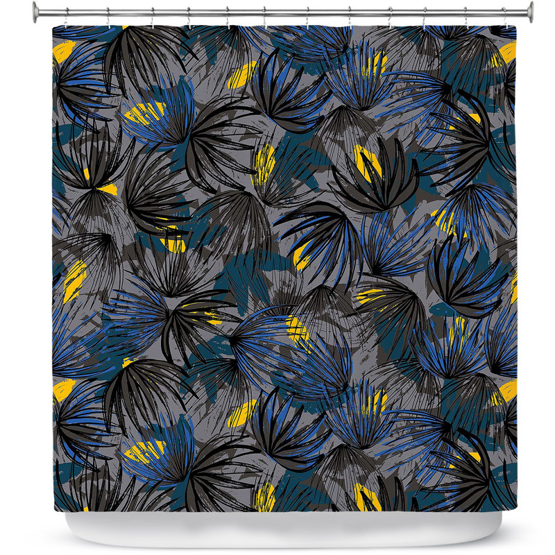 Haner Floral Shower Curtain