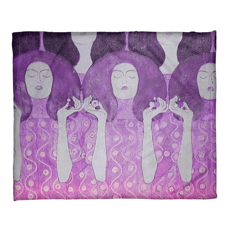  Jeté polaire Angel Brides, Mauve