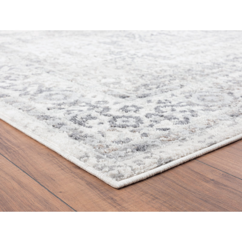 Tapis décoratif gris de 1 pi 11 po x 3 pi United Weavers Fanord Nixon, Tapis de couloir 1 pi 1 po x 3 pi