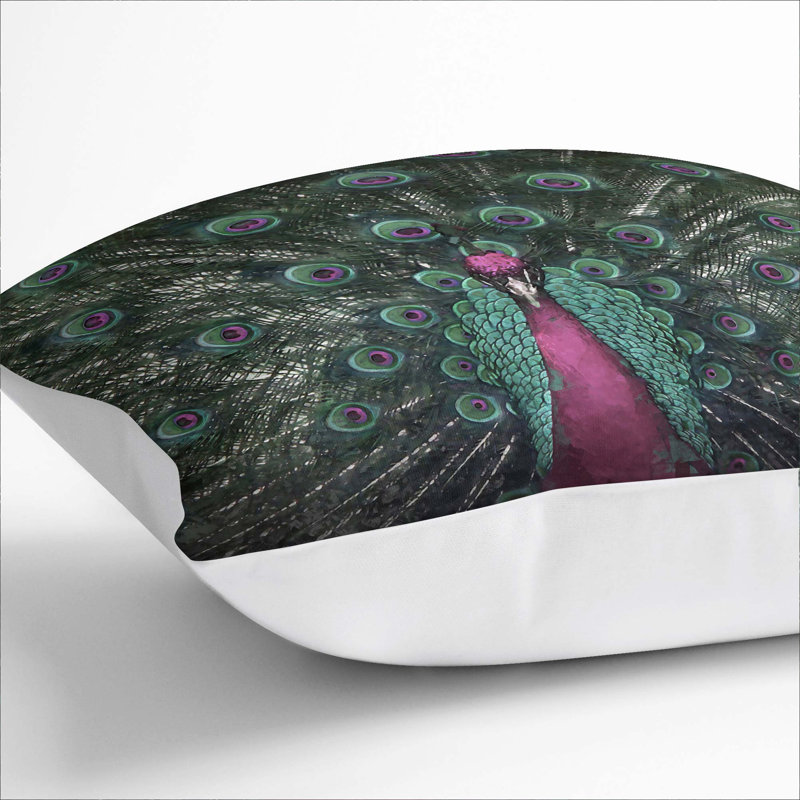 Square Cushion, White, 40cm H x 40cm W x 15cm D
