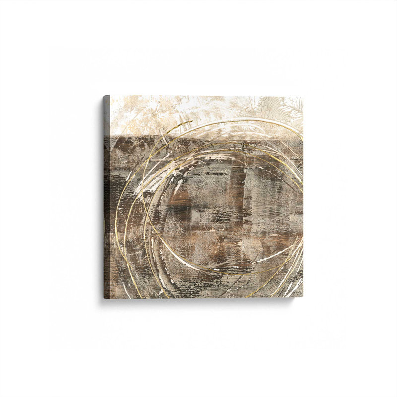 "Cercles de lumière I", H 24 po x l 24 po